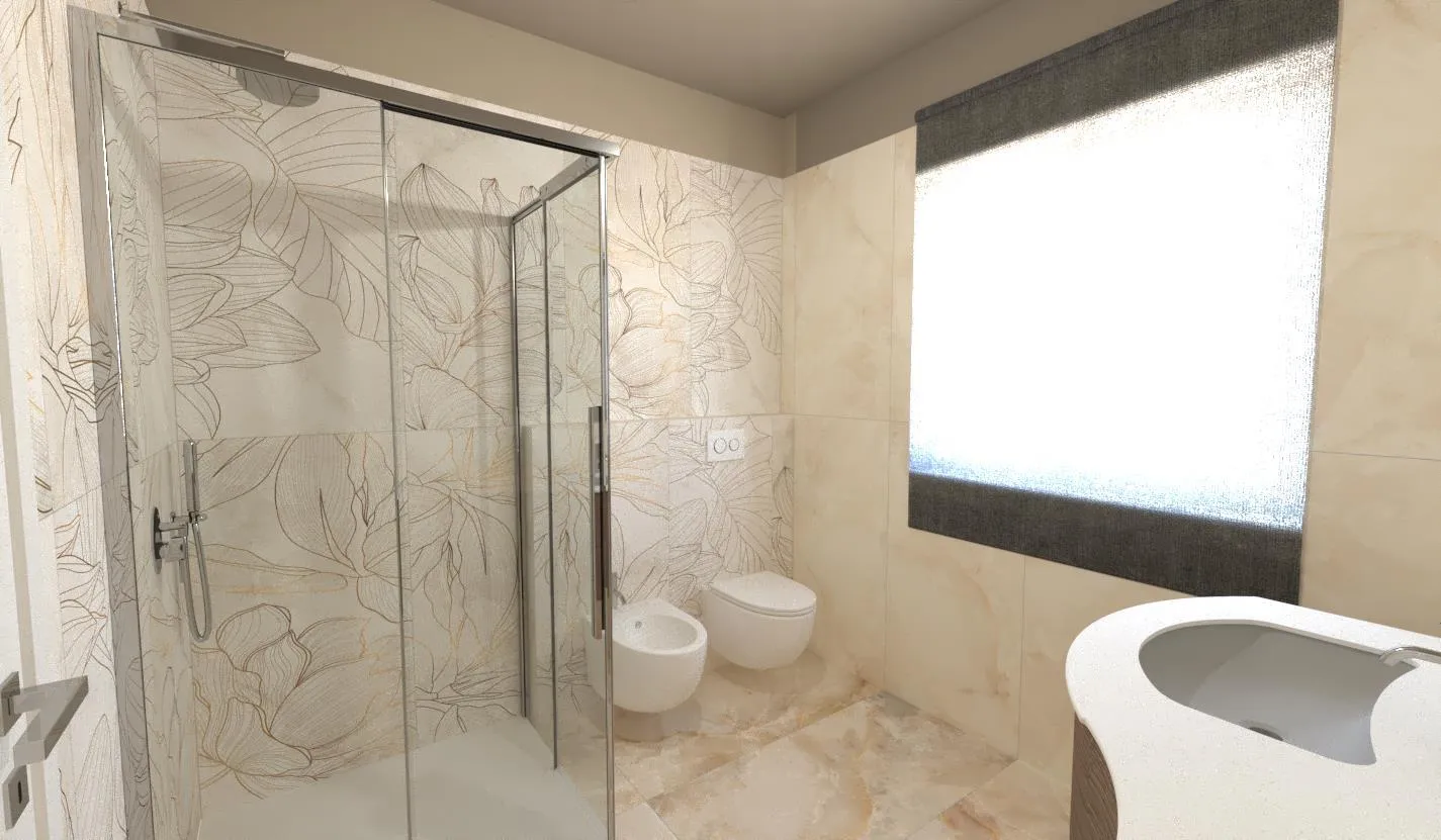 Ambiente bagno realizzato da FPC Group SRL